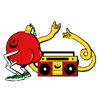christmas dancing Sticker