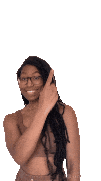 clickmavenmedia woman smiling pointing black woman Sticker