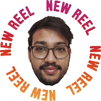 New Reel Sticker by BORN ON INSTAGRAM