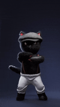 purrfreak dance cat kitty meow GIF