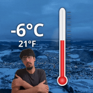 -6 °C