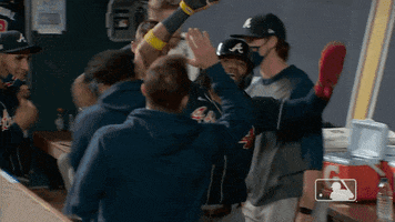 Excited Lets Go GIF by MLB