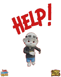 Save Help Me Sticker by Zhot Music