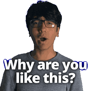 Come On Seriously Sticker