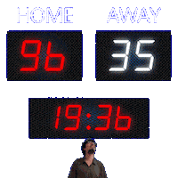 35 Away Sticker