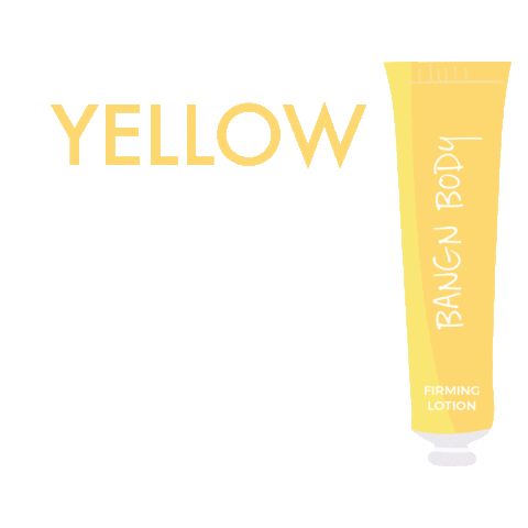 BangnBody giphyupload yellow bangn bangnbody Sticker