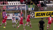 Celebration GIF by Cliftonville Football Club