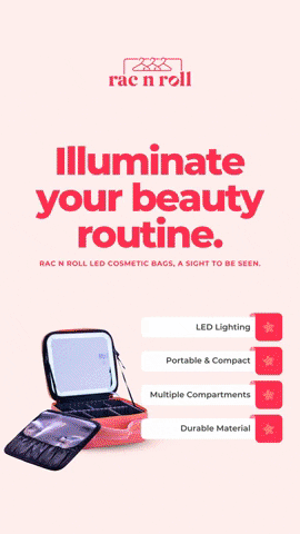 racnroll1 giphygifmaker cosmetic bags GIF