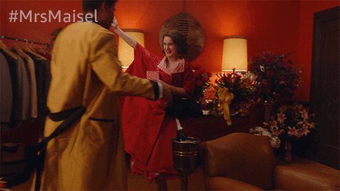 Season 4 Hug GIF by The Marvelous Mrs. Maisel