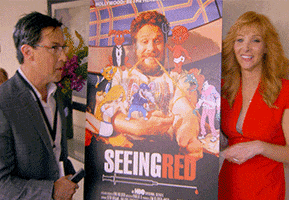 seeing red lisa kudrow GIF by The Comeback HBO