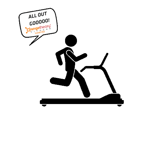 otflavalest giphyupload treadmill otf orangetheory Sticker