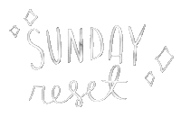 Sunday Reset Sticker