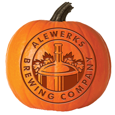 pumpkin spice beer Sticker by Alewerks Brewing Company