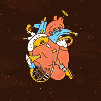 heart beat GIF by Aiste Papartyte
