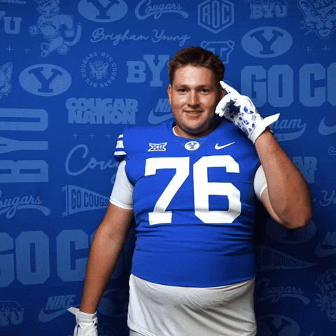 College Football Go Cougs GIF by BYU Cougars