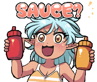 Elf Sauce Sticker by Jin