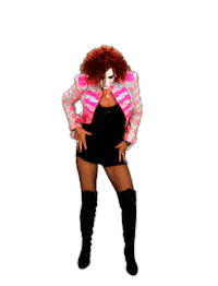 Scarlet Fantastic Reaction Sticker by ladypat