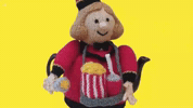 Here You Go Popcorn Time GIF by TeaCosyFolk