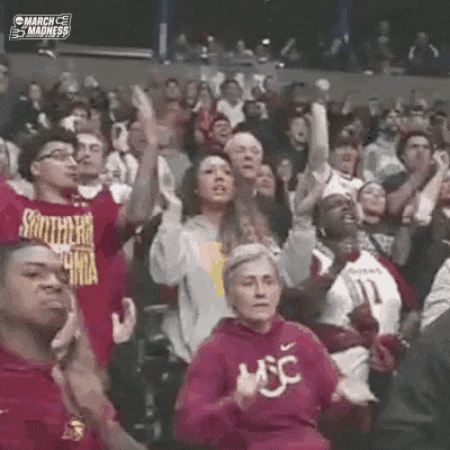 Excited Lets Go GIF by NCAA March Madness