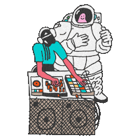 South By Southwest Space Sticker by SXSW