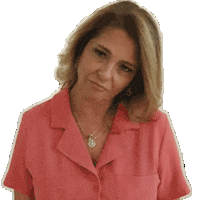 HachiSouthMan sad triste mulher jornalista Sticker