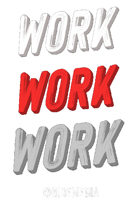Hibeagency work work work work hibe yhearoen Sticker