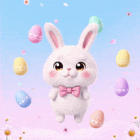Easter Bunny GIF by ANTONZA