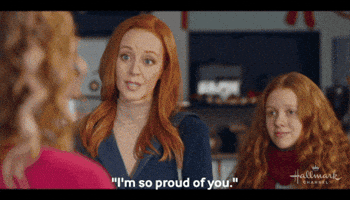 Holidazed Im So Proud Of You GIF by Hallmark Channel