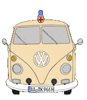 Volkswagen Vw Sticker by DRK Aalen