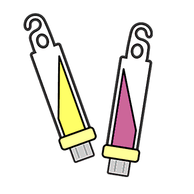 UNIIQU3 glowsticks jersey club uniiqu3 club chronicles Sticker