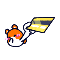 Paying Credit Card Sticker