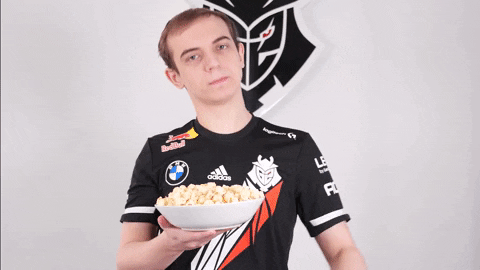 League Of Legends Eating GIF by G2 Esports