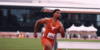 Celebration Trackfield GIF by Texas Longhorns