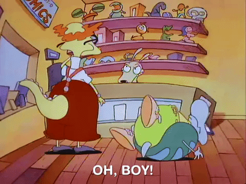 rockos modern life nicksplat GIF