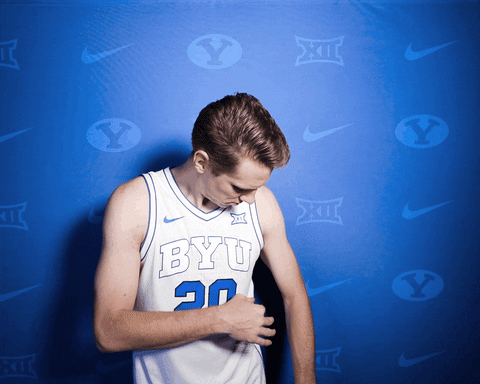 College Basketball Sport GIF by BYU Cougars