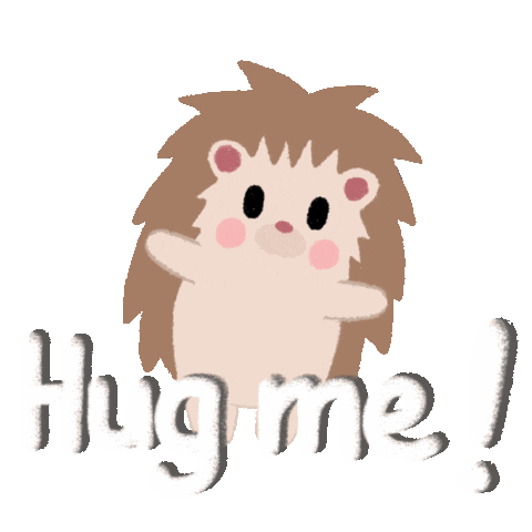 I Love You Hug Sticker