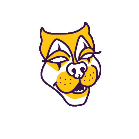 American Bully Mask Sticker by Taylor Reeve