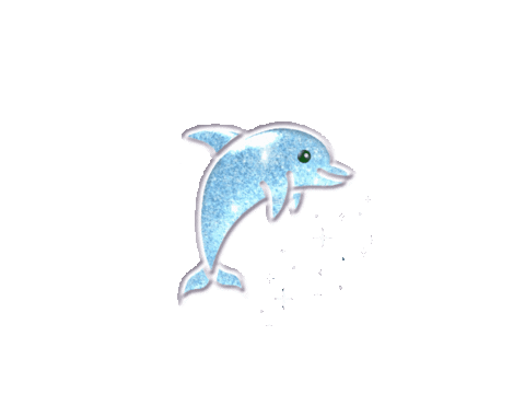 allin_511 giphyupload haobin binhao blue dolphin Sticker