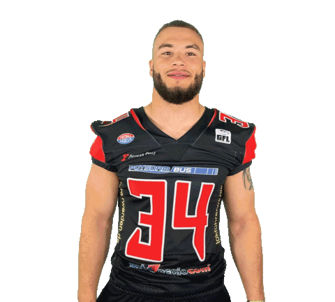 Runningback Sticker by Potsdam Royals