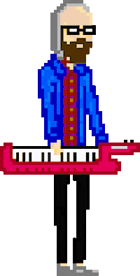 Pixel Rock Out Sticker by Watch Out For Snakes