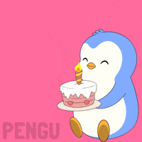 Happy Birthday GIF by Pudgy Penguins
