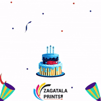 Happy Birthday GIF by Zagatala Prints