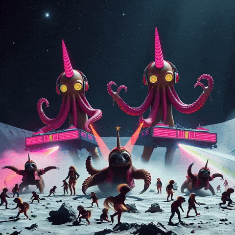Good Morning Omg GIF by Sogni AI