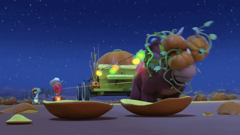 Trick Or Treat Halloween GIF by Dino Ranch