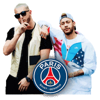 paris saint-germain football Sticker by DJ Snake