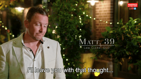 Reality Reaction GIF by Married At First Sight