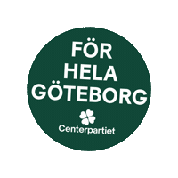Goteborg Sticker by Centerpartiet