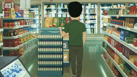 Shove Knock Over GIF by Adult Swim