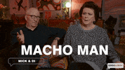 Macho Man Muscles GIF by Gogglebox Australia