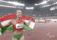 Hungary Flag Win GIF by International Paralympic Committee